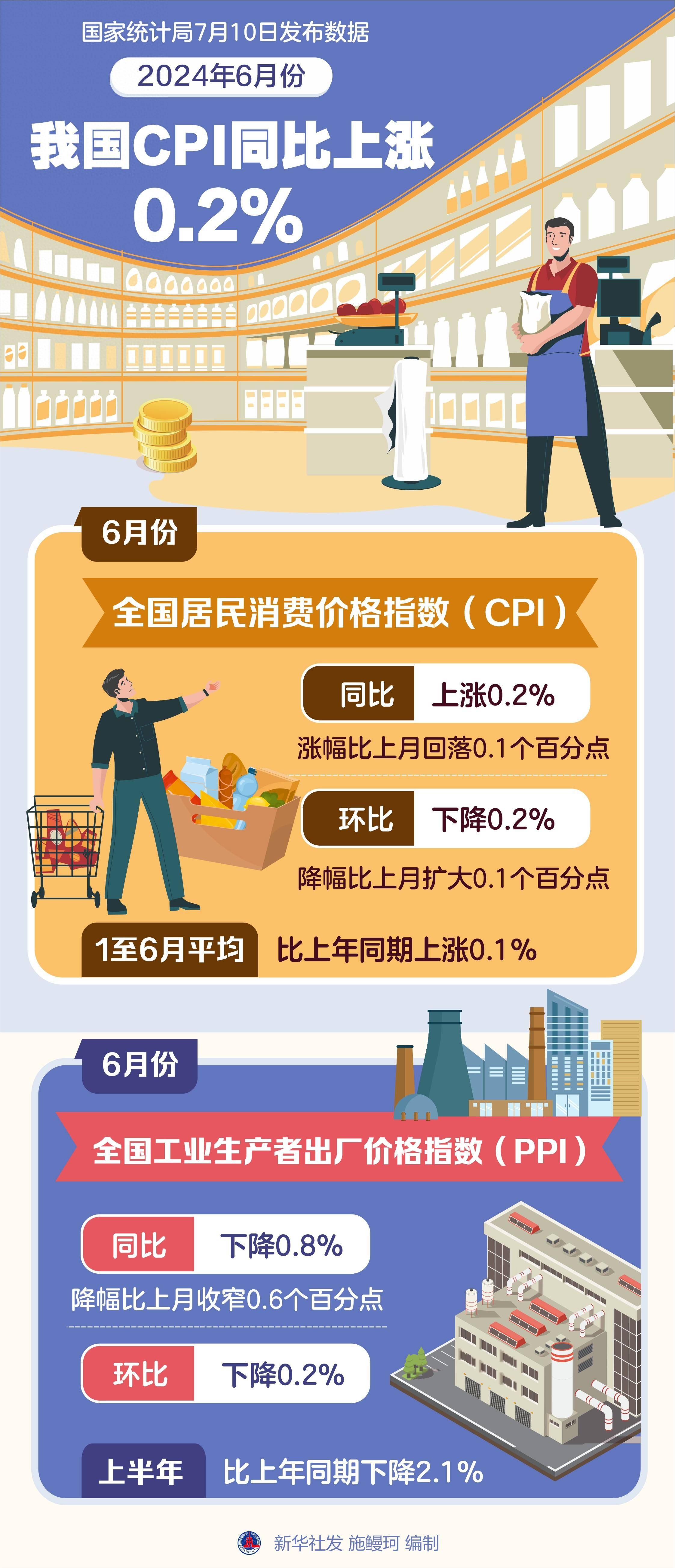 2024年经济稳定背后的微观视角，CPI上涨0.2%的深度解析