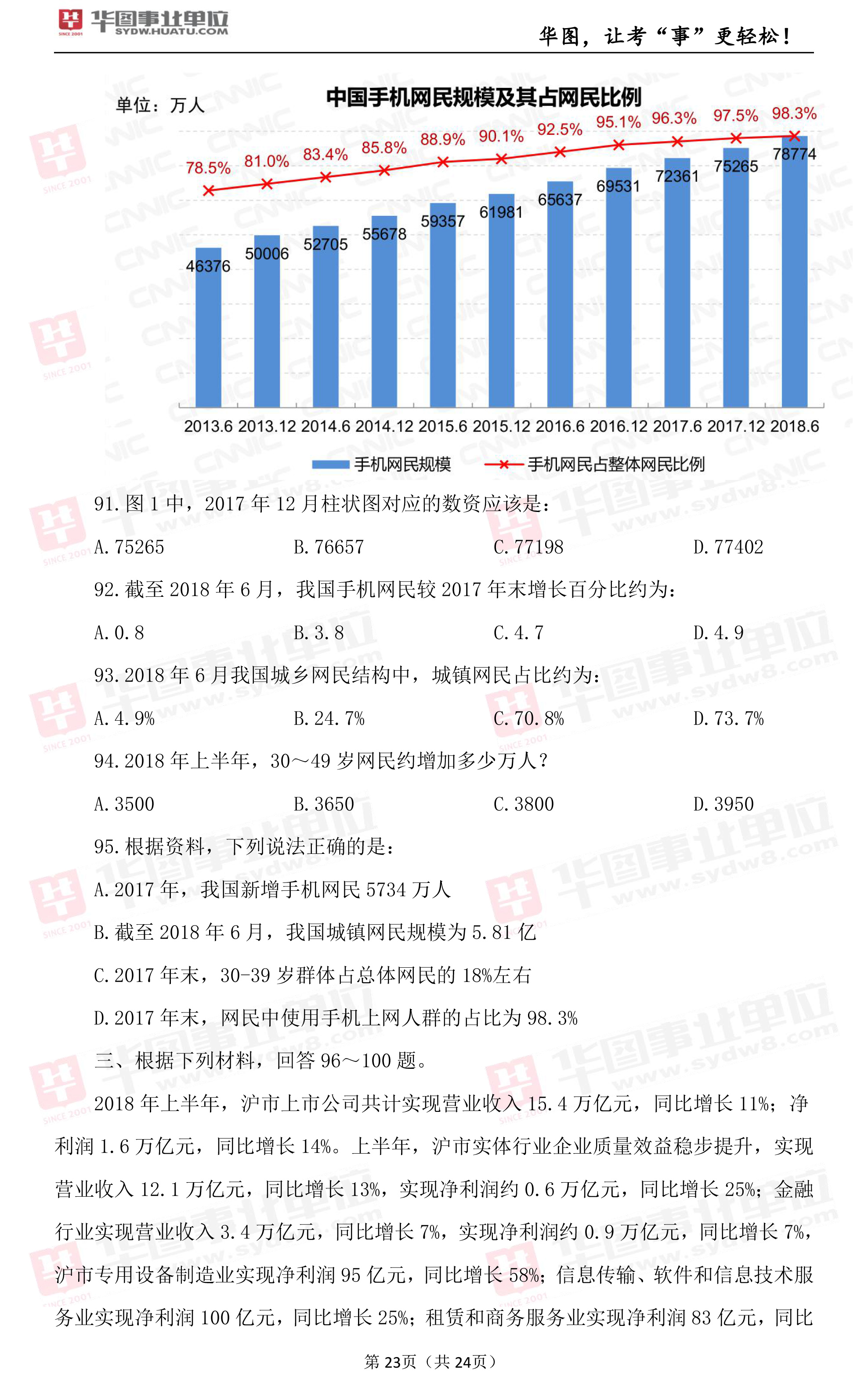 杭州市事业单位考试资料分析概览